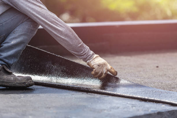 Professional Crawl Space Encapsulation technician working in Hughson, CA